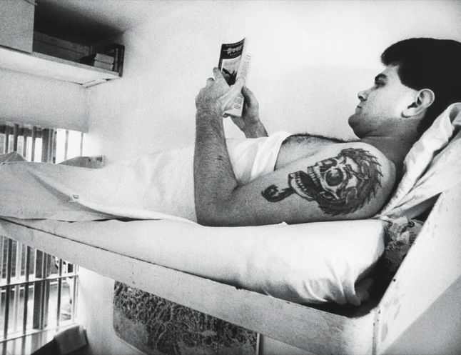 Cameron Todd Willingham in his cell on death row in 1994.